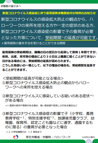 認定 日 コロナ 失業 保険